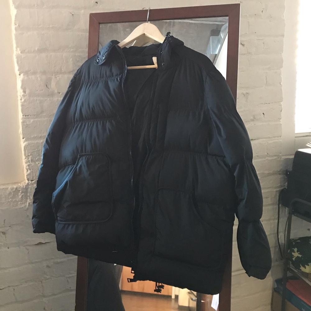Black Silence + Noise Puffer Coat